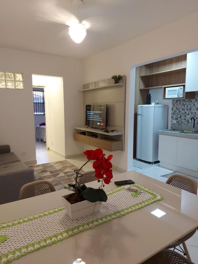 Apto Aconchegante Pe Na Areia Guarujá Esterno foto